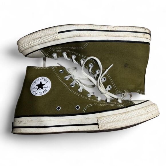 Converse Chuck 70 Sneakers Dark Moss Green 171565C Men’s size 10 Women’s Size 12 - Picture 3 of 8
